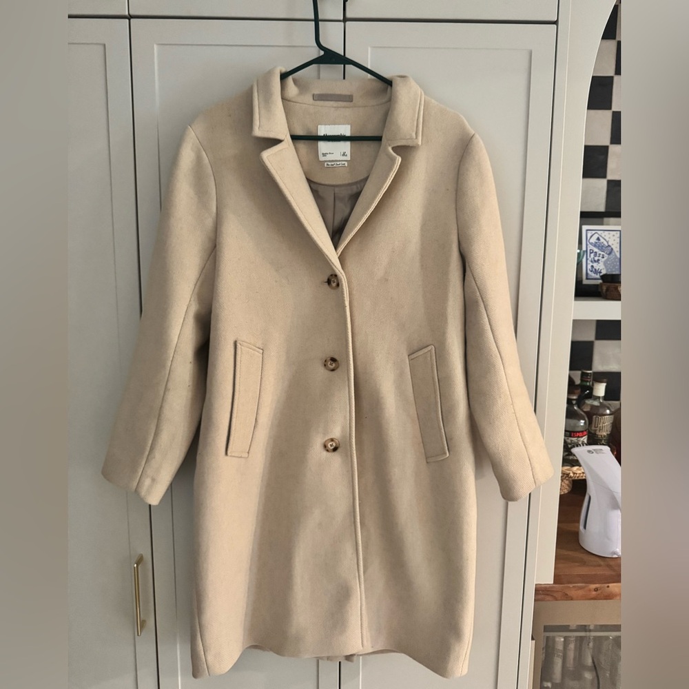 Abercrombie and Fitch Wool Dad Coat